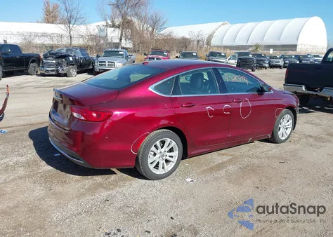 2016 Chrysler 200 Limited z USA, uszkodzony, nr VIN 1C3CCCAB8GN126825